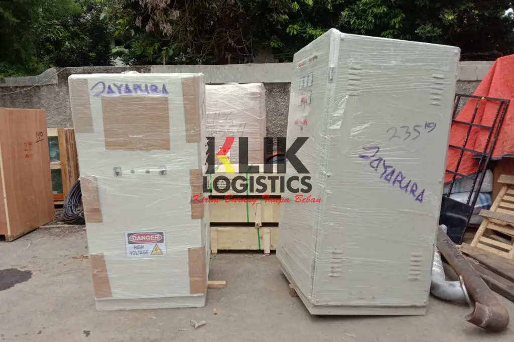 Jasa Kirim UPS Genset Panel Listrik mesin diesel