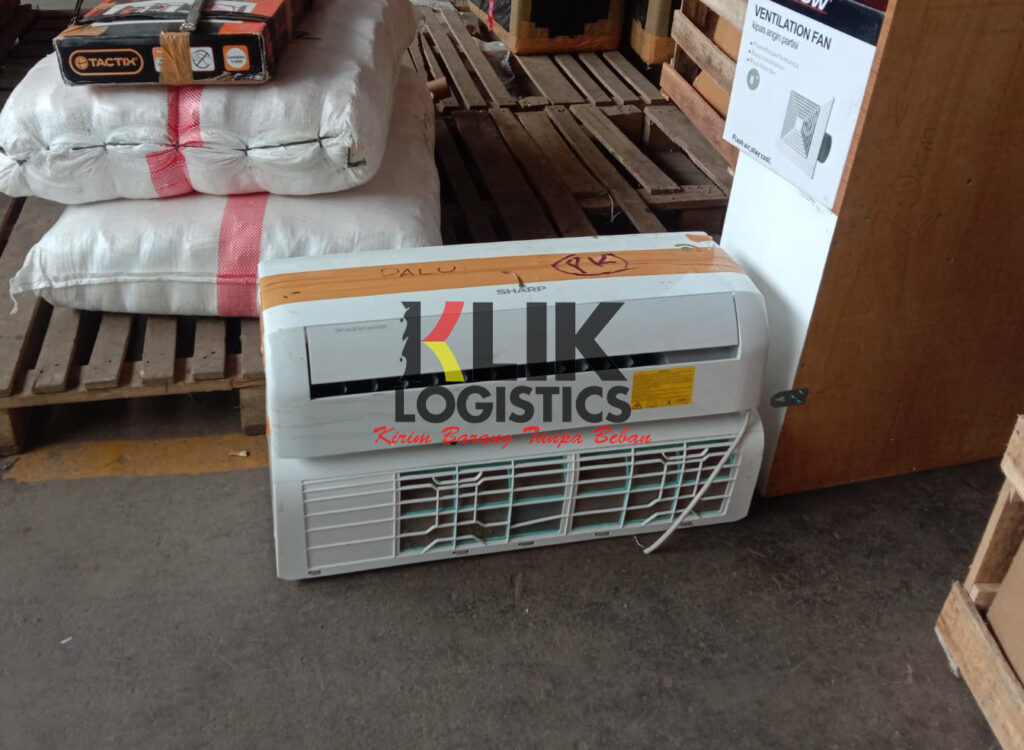jasa kirim ac kulkas dan chest freezer klik logistics