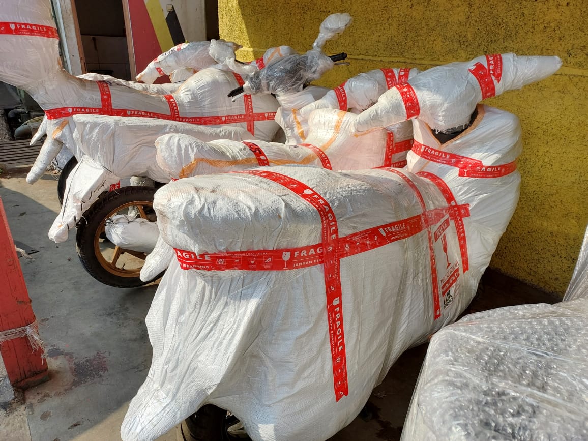 jasa kirim motor kupang ke papua murah dan terjamin aman klik logistics