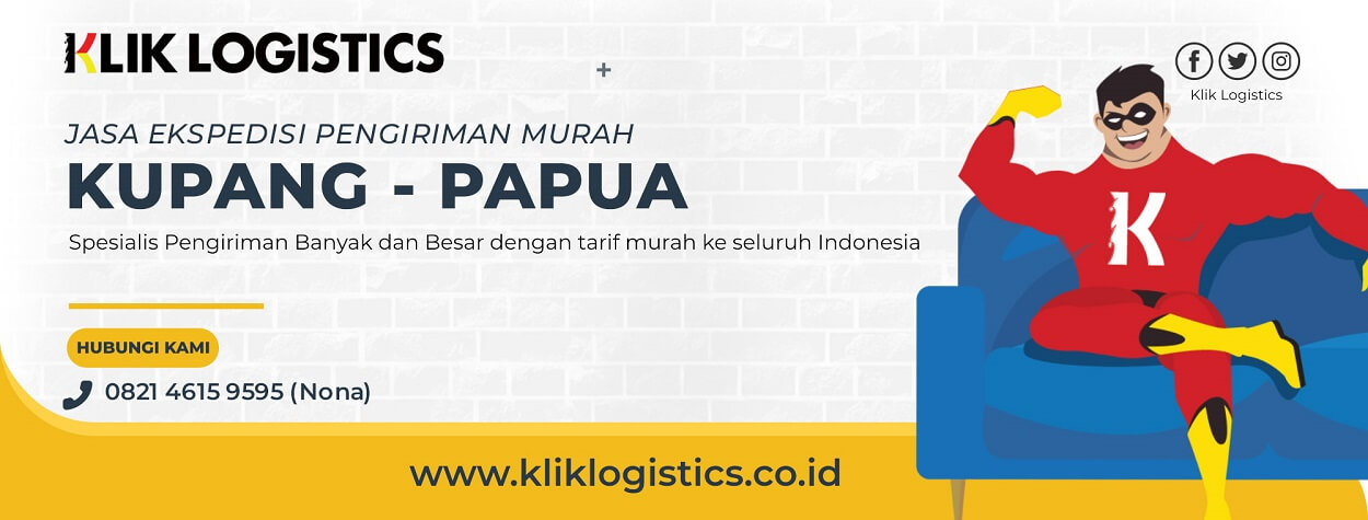ekspedisi kupang papua klik logistics putera harmas
