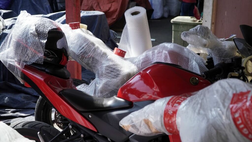 jasa kirim motor murah kupang ke bangka belitung