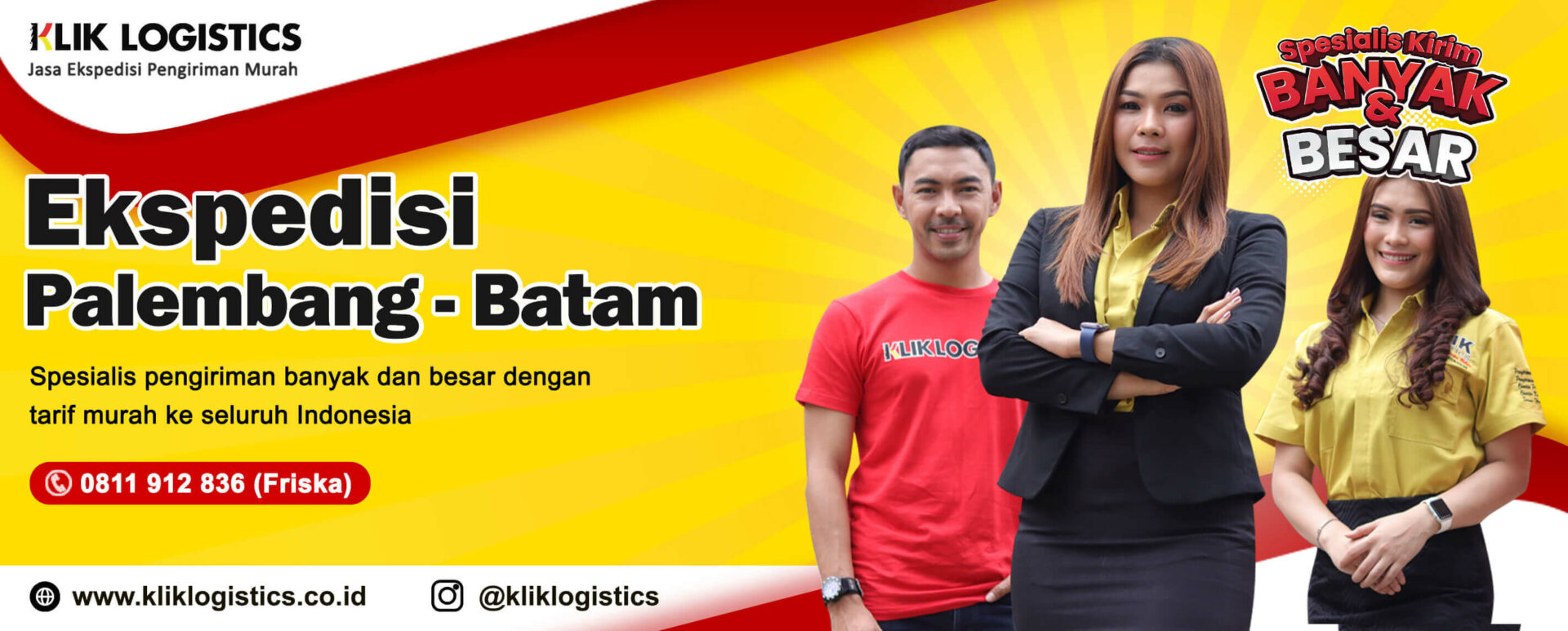 ekspedisi palembang batam klik logistics