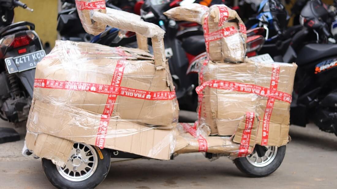 ekspedisi manado palembang bisa kirim motor