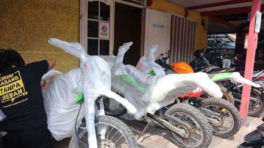 jasa kirim motor manado