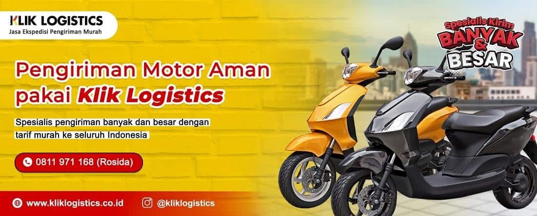 jasa kirim motor manado