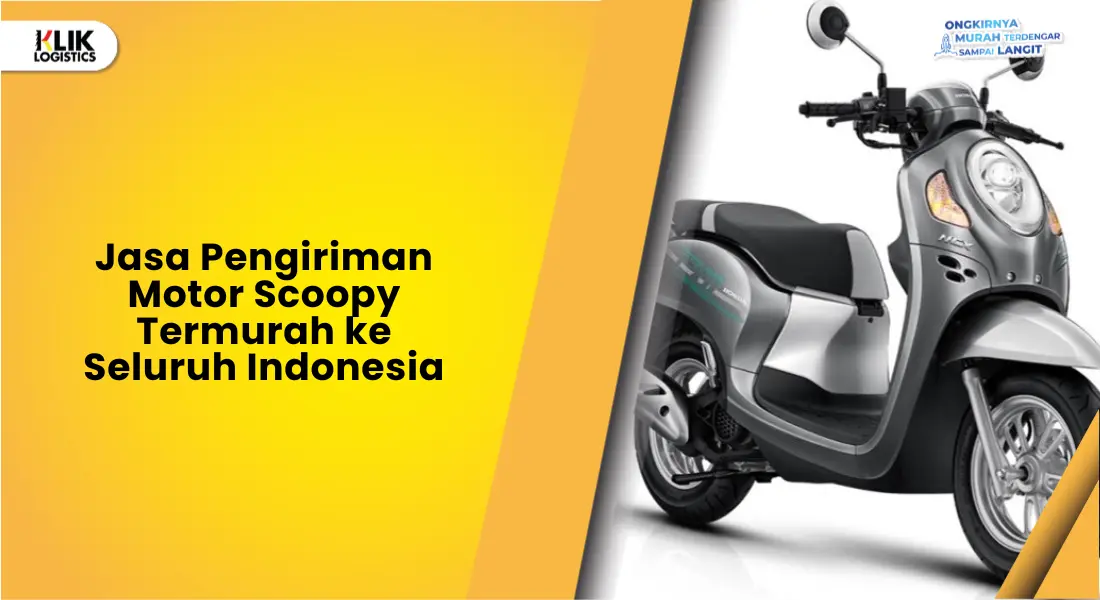 jasa pengiriman motor scoopy