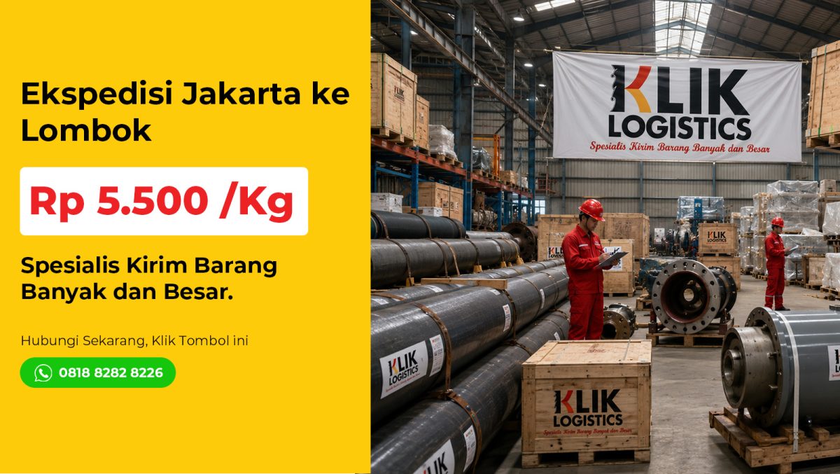 ekspedisi jakarta lombok klik logistics