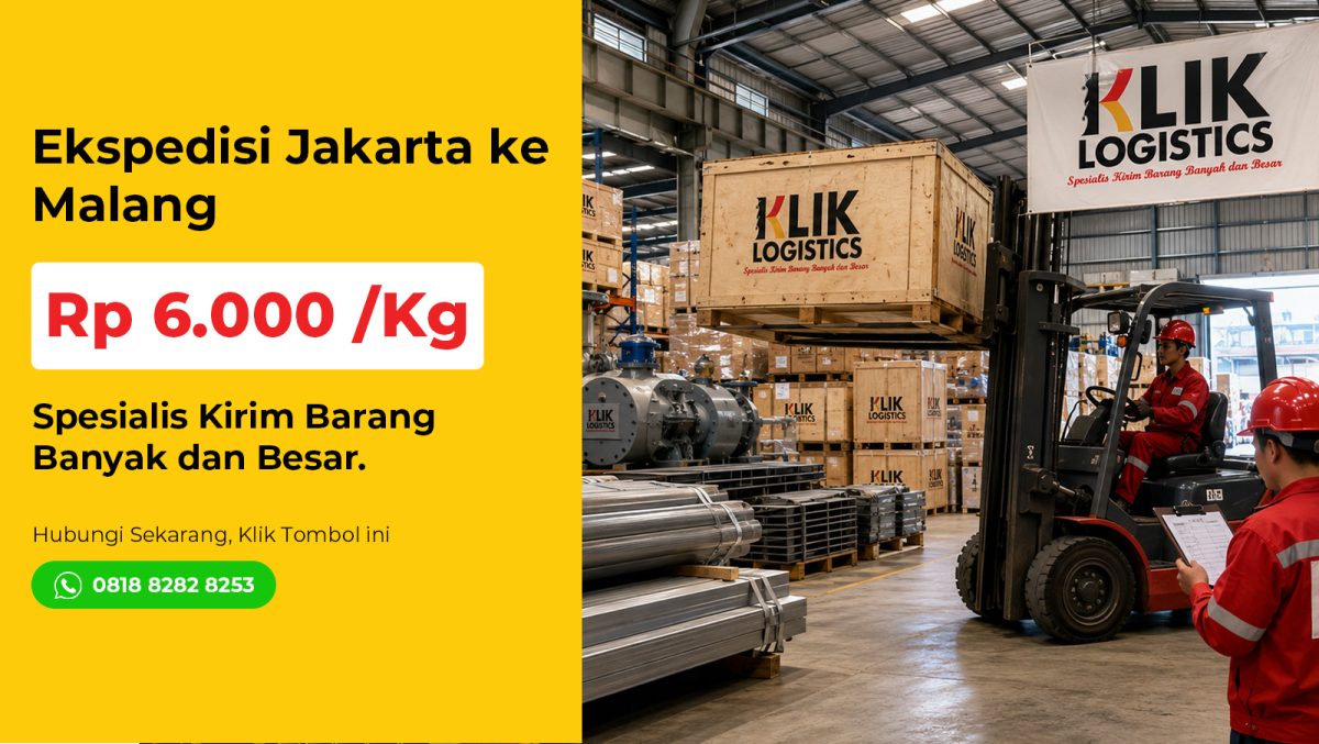 ekspedisi jakarta malang klik logistics